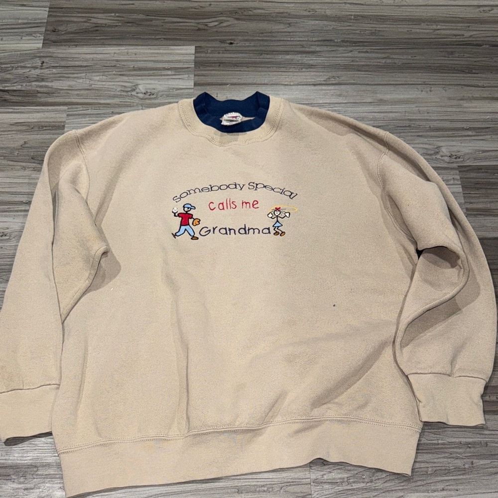 Fruit of the loom Tan Sweater - Somebody Special Design